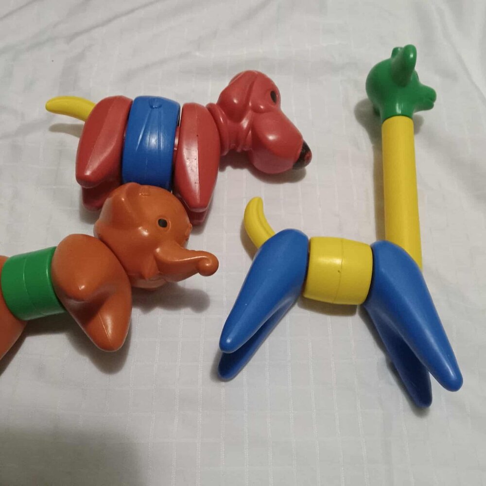 Tupperware TupperToys Zoo-It-Yourself vintage